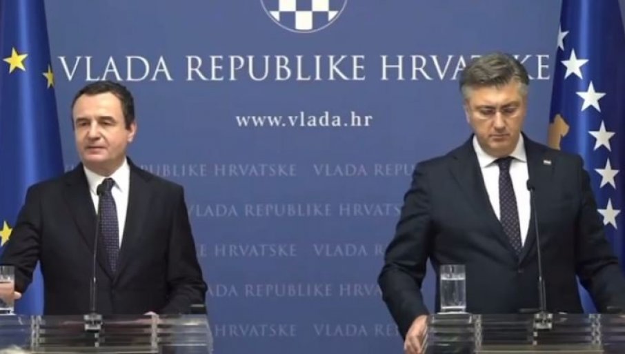 Kurti iz Zagreba podržao studentske proteste u Srbiji