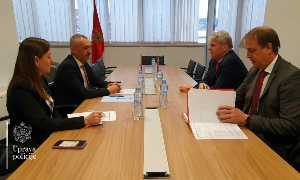 Direktor UP sa ambasadorom Austrije: Efikasnom razmjenom informacija do otkrivanja i procesuiranja kriminalaca