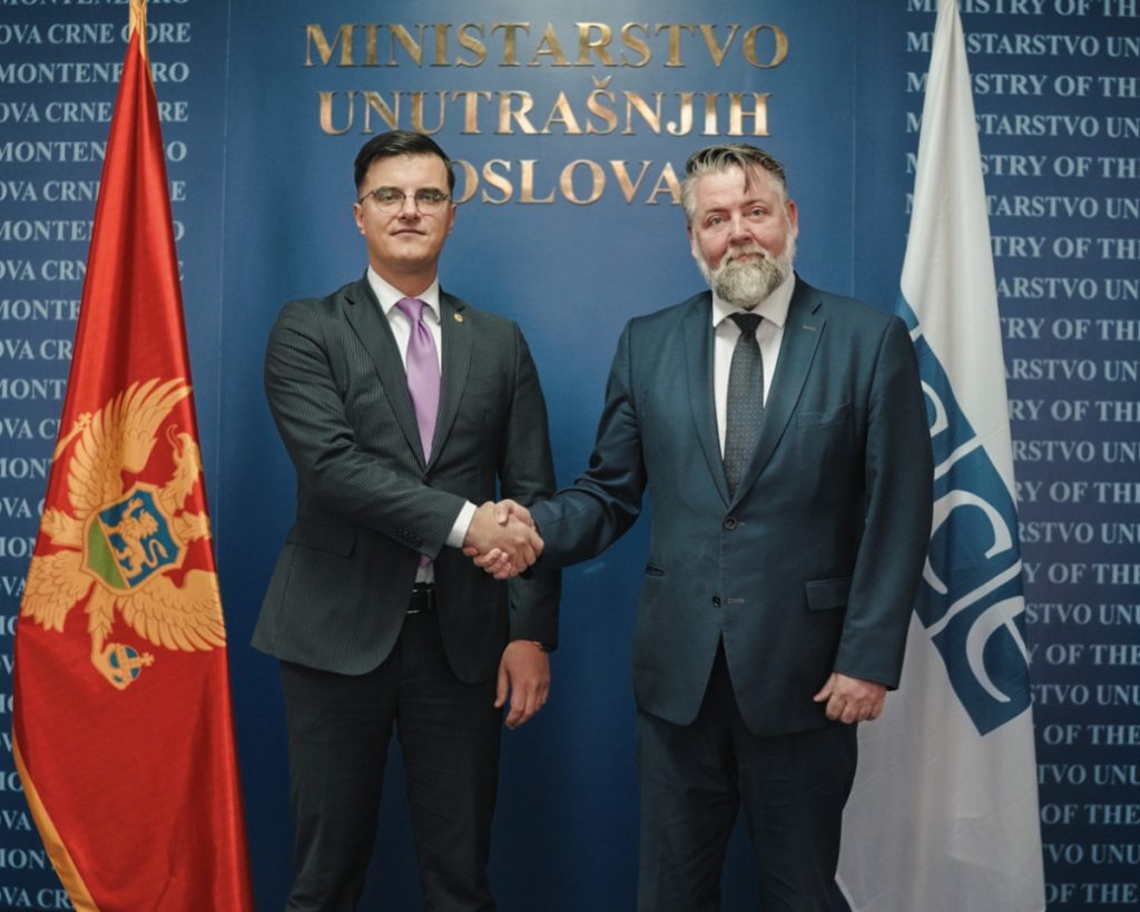 Nastavak uspješne saradnje MUP-a i Misije OEBS-a