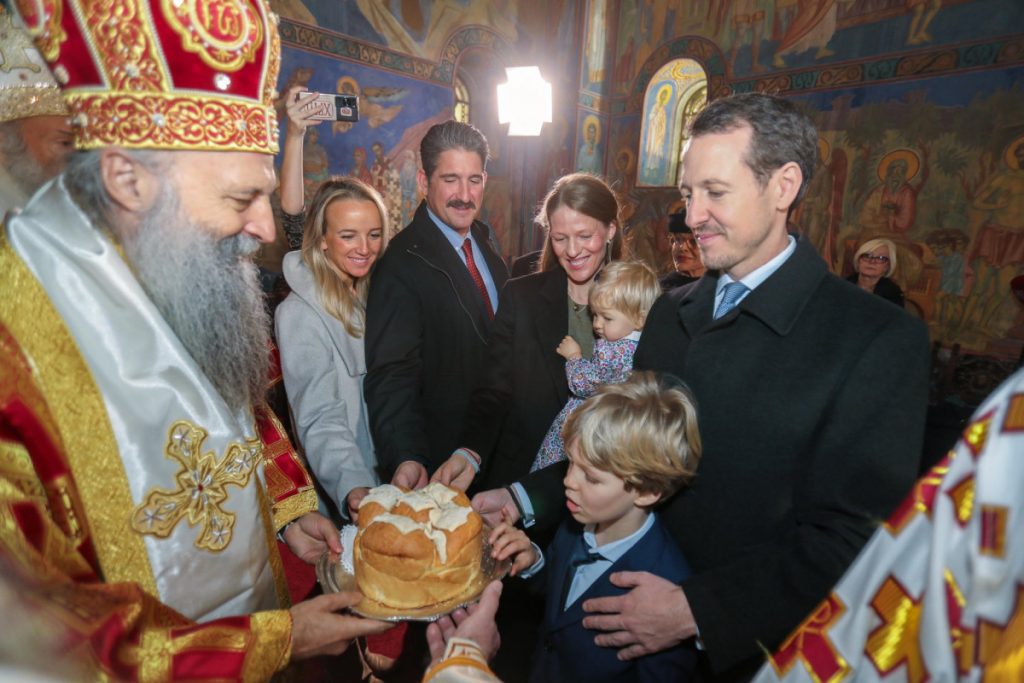 Krsna slava Karađorđevića, Patrijarh služio liturgiju: „Sveti Andrej kao simbol nade i povratka domu“