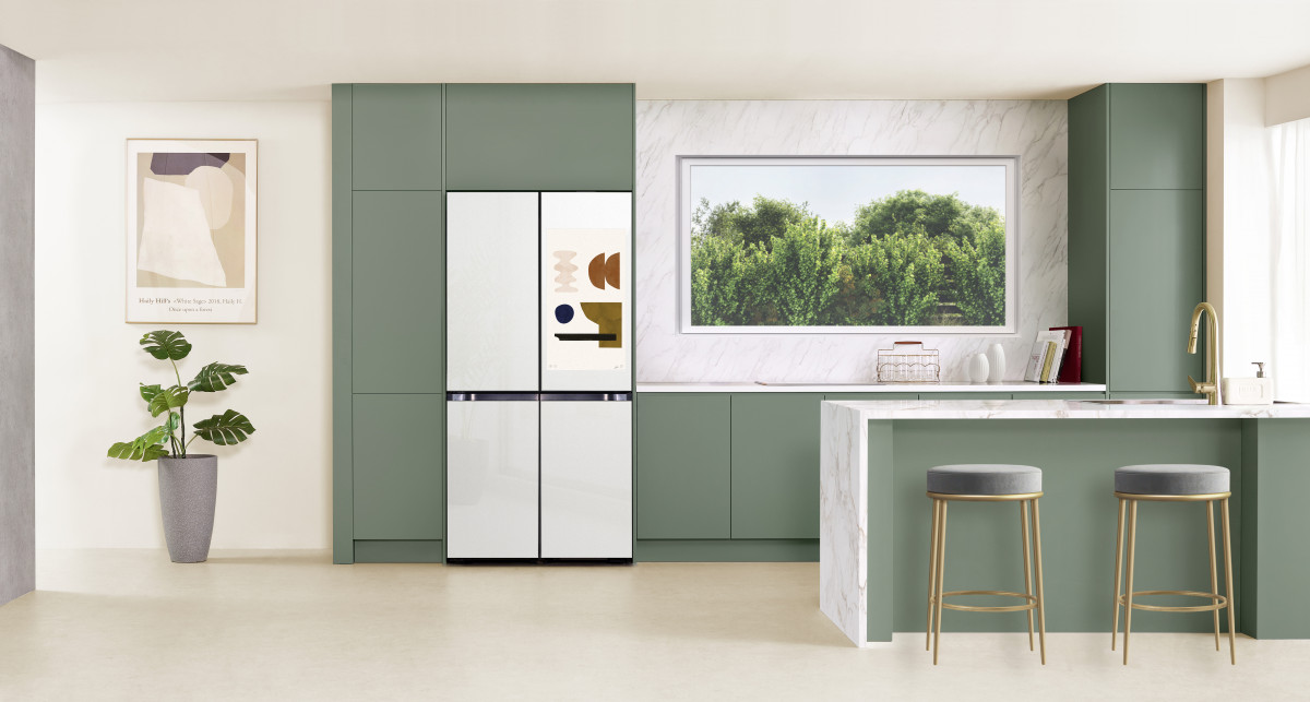 (Image) New Refrigerator with AI Hybrid Cooling Technology
