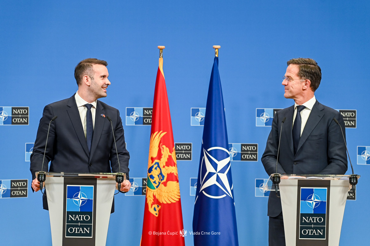 Milojko Spajić – Mark Rute, generalni sekretara NATO