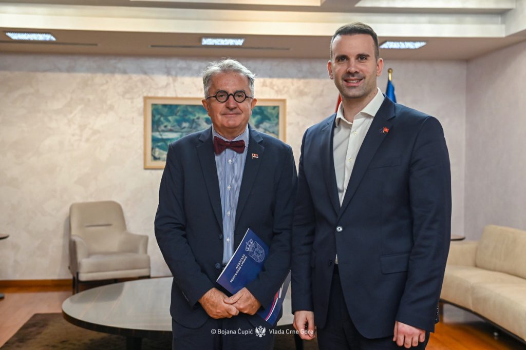 Spajić sa ambasadorom Srbije: EXPO 2027 u Beogradu posebna šansa i za Crnu Goru