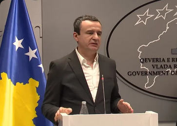 Kurti: Napori Srbije da potkopa suverenitet i teritorijalni integritet Kosova ozbiljna prijetnja