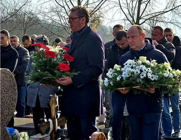 Vučić prisustvovao pomenu Nemanji Komaru: Stradali neće biti zaboravljeni, pravda će biti zadovoljena