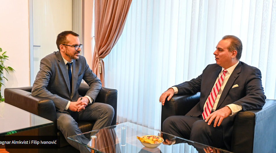 Ivanović sa ambasadorom Irske: Crna Gora najnapredniji kandidat za članstvo u EU