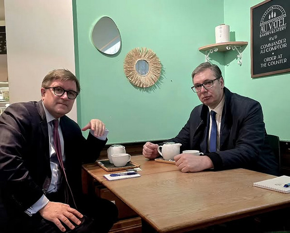 Vučić i O’Brajen razgovarali o NIS-u i posljedicama sankcija