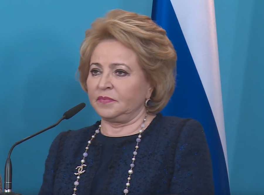 Matvijenko: Tramp treba da uputi ultimatum Kijevu, a ne Moskvi