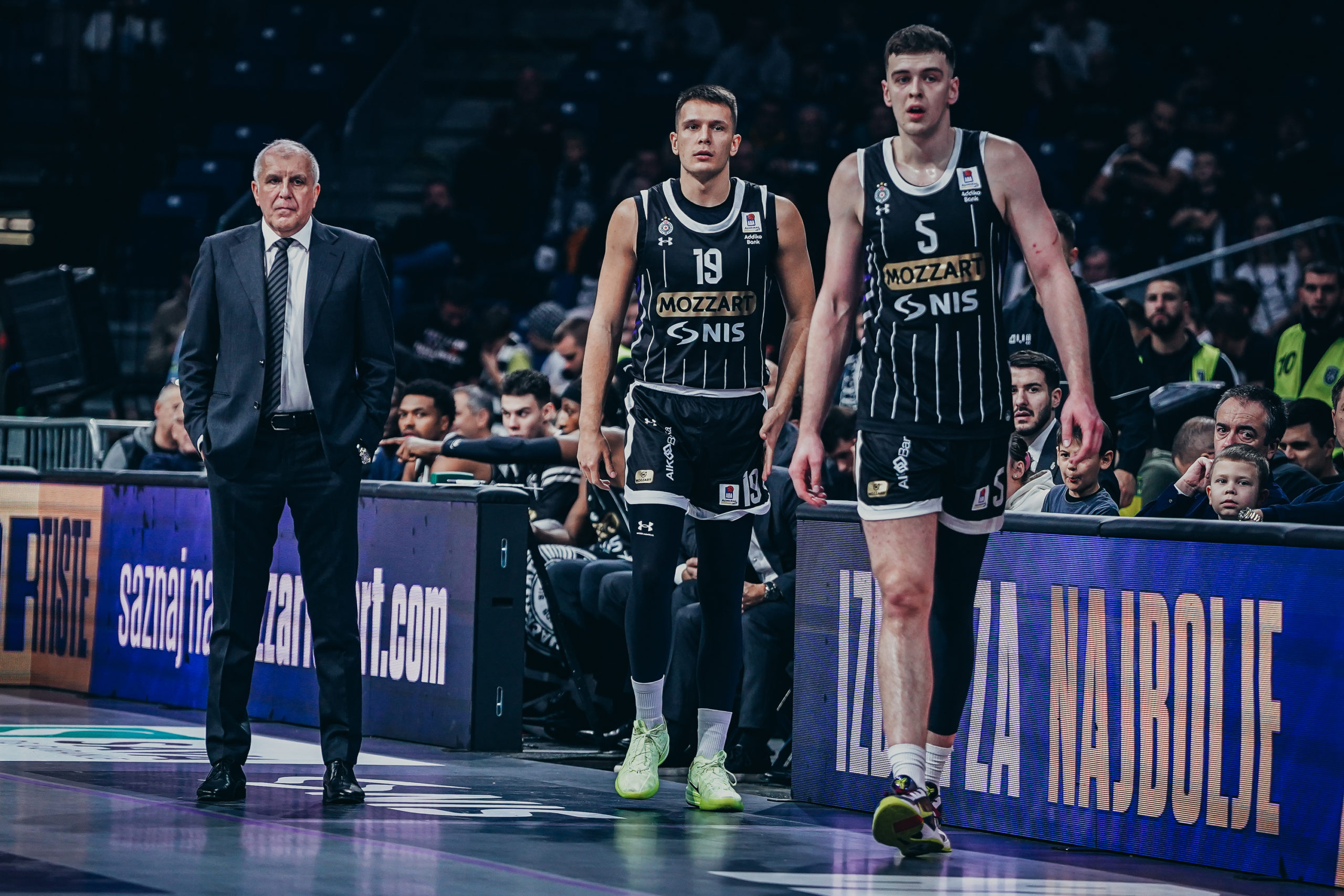 Može i bez treninga: Partizan rutinski kraj Morave