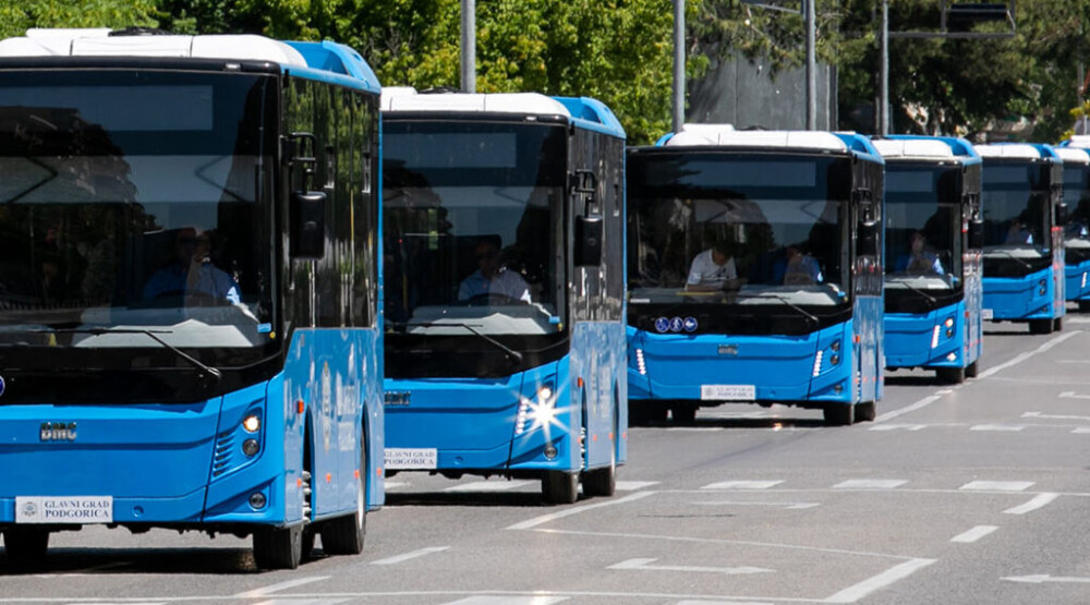 Danas i sjutra izmijenjene trase gradskih autobusa u Podgorici