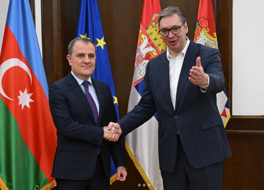Vučić sa azerbejdžanskim ministrom: Zahvalio Azerbejdžanu na poštovanju teritorijalnog integriteta Srbije