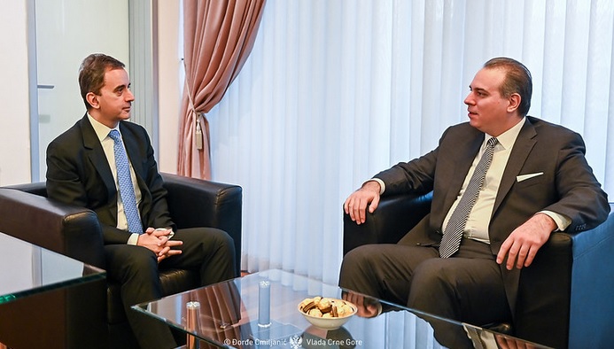 Ivanović razgovarao sa novoimenovanim ambasadorom Grčke: Crna Gora predstavlja uzor državama kandidatima