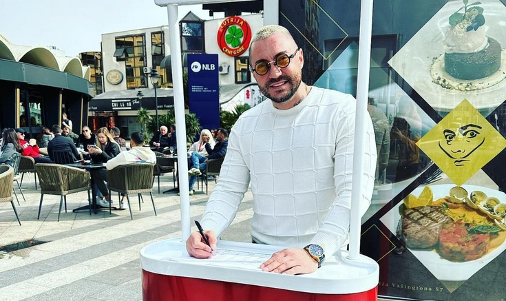 Poznatom crnogorskom influenseru zapaljeno vozilo