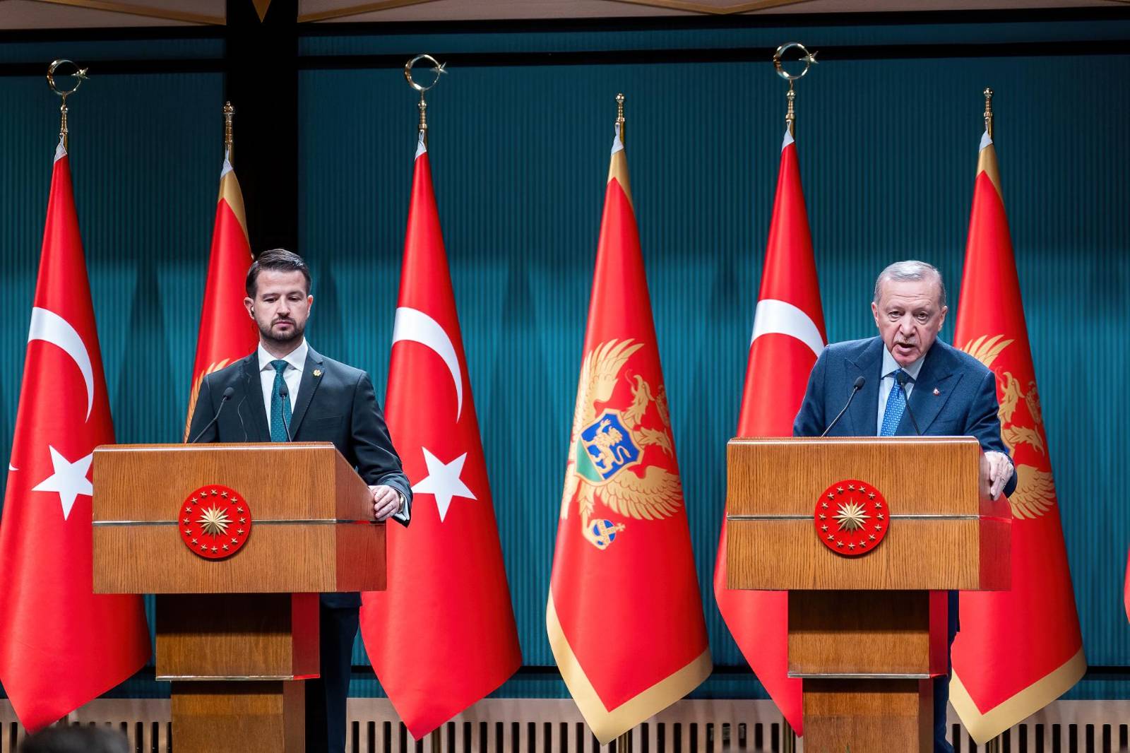 Milatović kod Erdogana: Turska je važan NATO saveznik Crne Gore, cijenimo njenu ulogu na Balkanu i doprinos koji daje stabilnosti i prosperitetu regiona