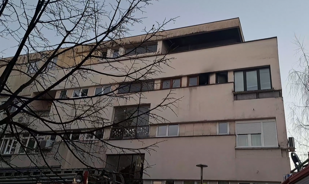 Gorio stan u Nikšiću, pričinjena materijalna šteta