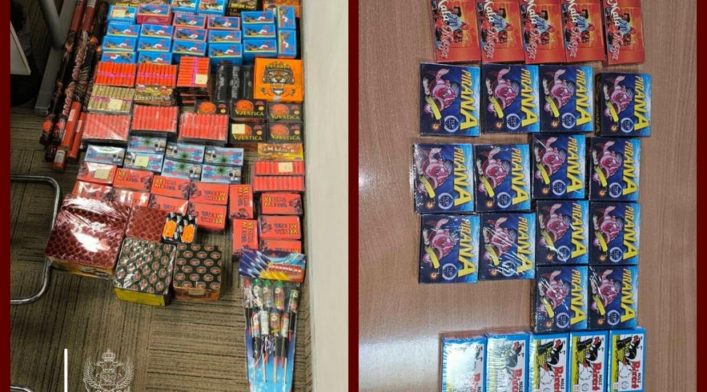 Akcija “Petarda”: Oduzeto preko 110.000 komada pirotehničkih sredstava, uhapšene dvije osobe