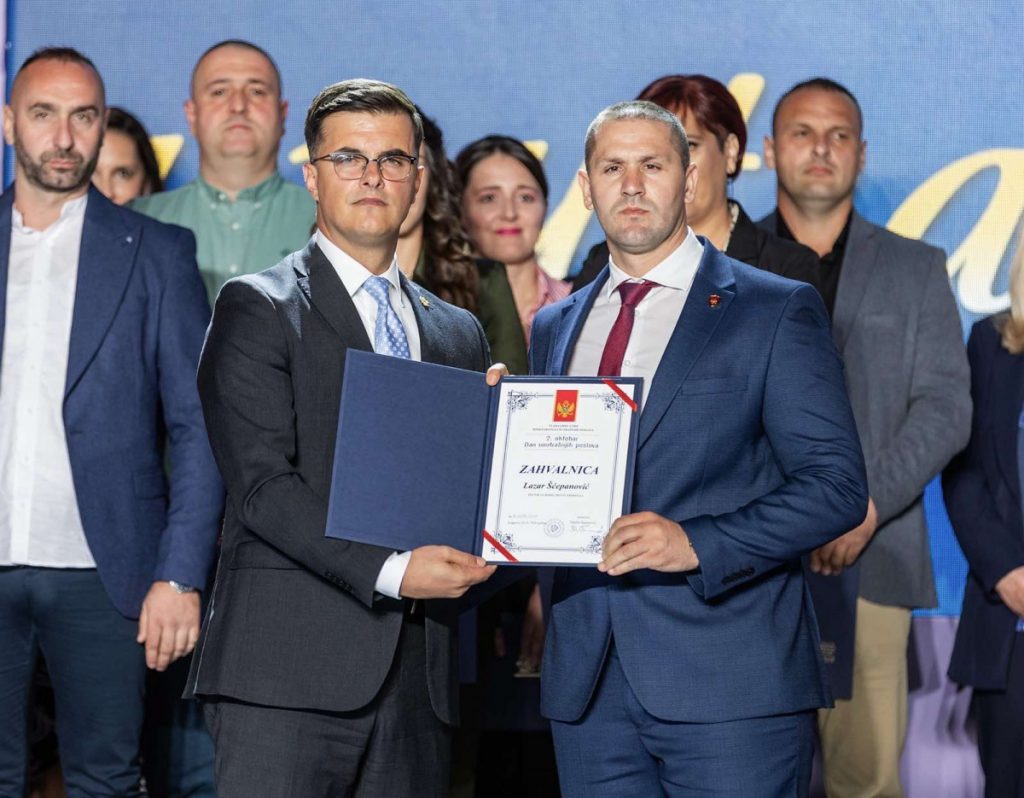 Šaranović: Šćepanović na moj predlog imenovan za v.d. direktora Uprave policije
