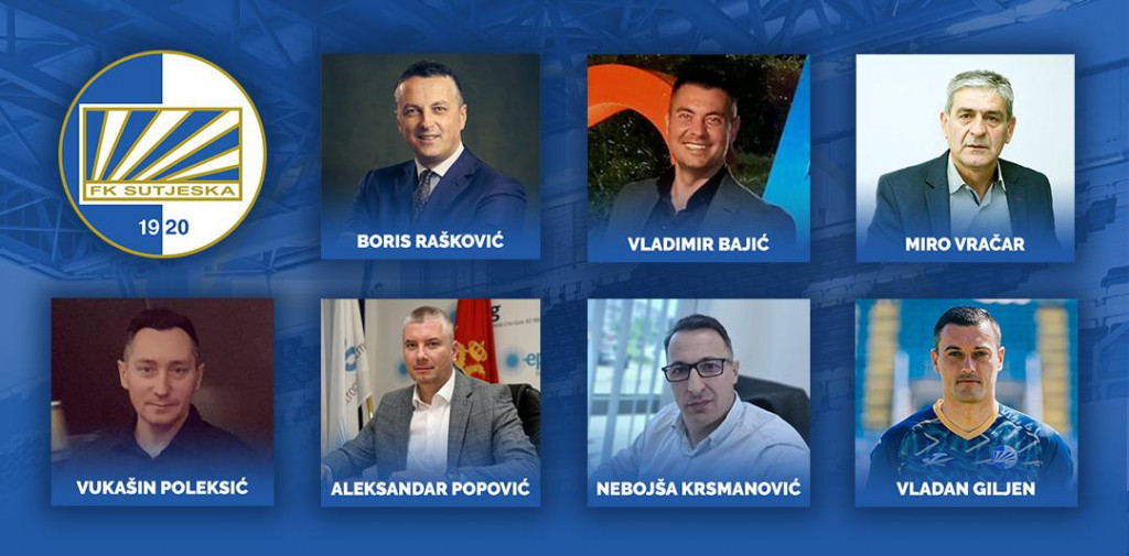 Rašković i zvanično novi predsjednik Sutjeske