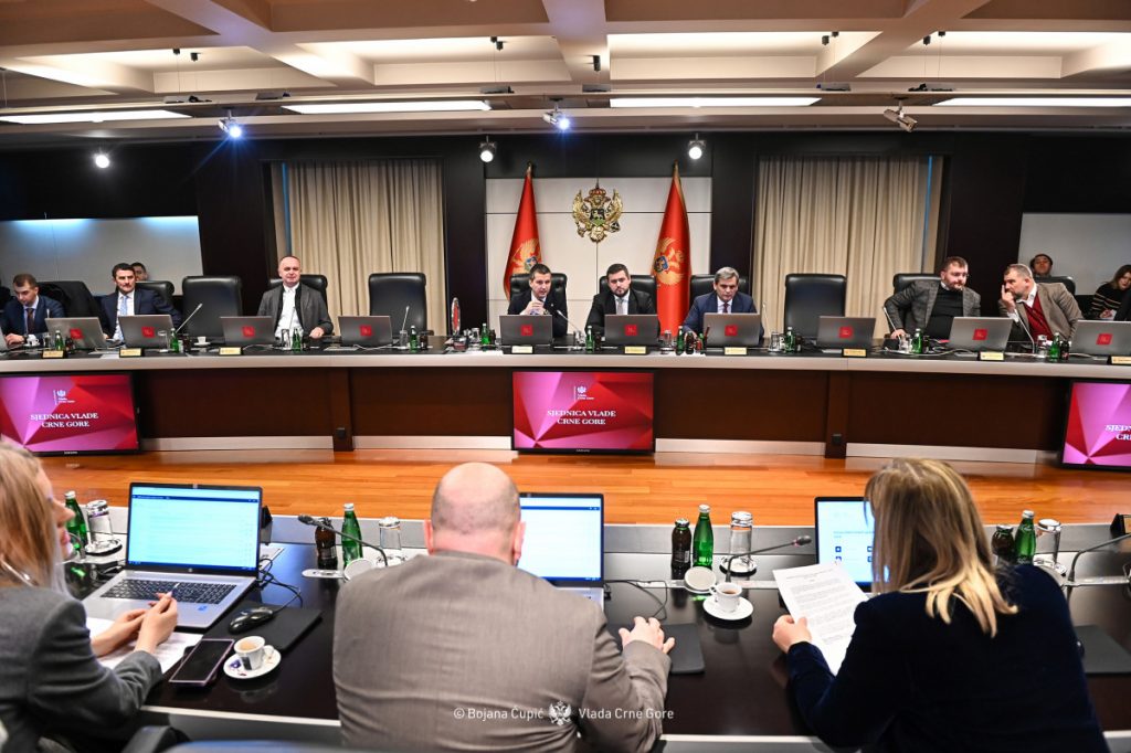 Ovo su odluke sa današnje sjednice Vlade Crne Gore