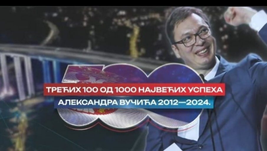 Trećih 100 od 1000 najvećih uspeha Aleksandra Vučića u periodu od 2012. do 2024. godine (VIDEO)