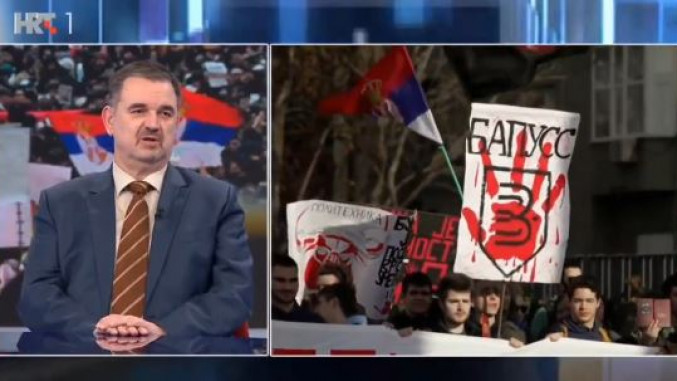 Prorektor Univerziteta „Dr. Franjo Tuđman“ podržao studente: Smjena Vučićeve vlasti je u hrvatskom interesu