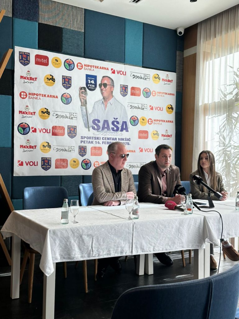 Saša Matić stigao u Nikšić: Sve je spremno za spektakl povodom Dana zaljubljenih