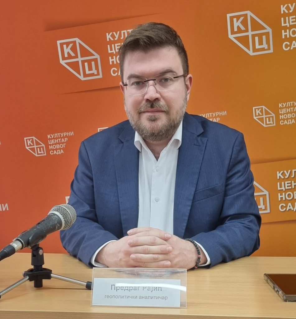 Predavanje geopolitičkog analitičara Predraga Rajića na temu „Izborni januar“