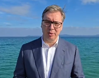 Vučić na putu ka Hilandaru: Sačuvaćemo Srbiju i nikome nećemo dozvoliti da je vrati u prošlost! (VIDEO)