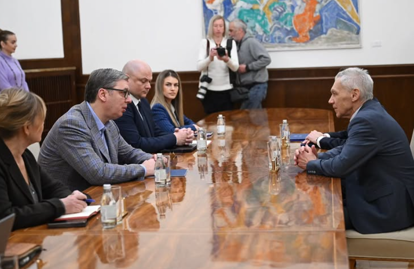 Vučić sa Bocan-Harčenkom: Naći najbolje rešenje u obostranom interesu Srbije i Rusije