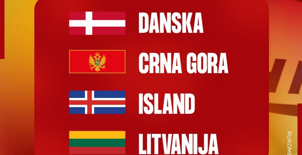 Održan žrijeb za evropske šampionate u Podgorici