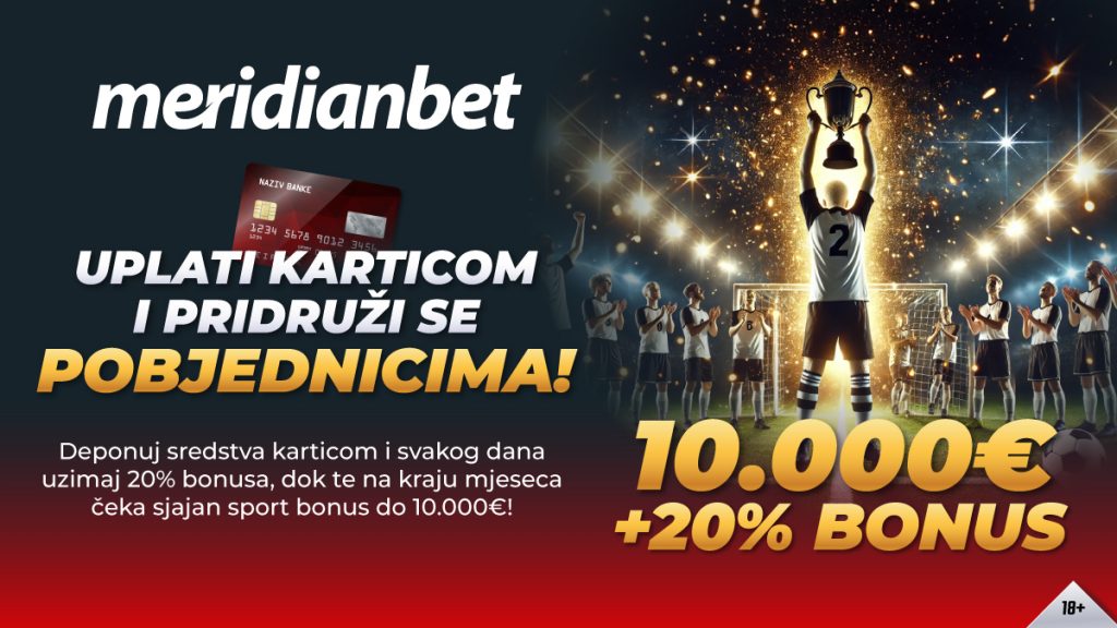 Plaćaj karticom i osvoji dio fonda od 10.000€!