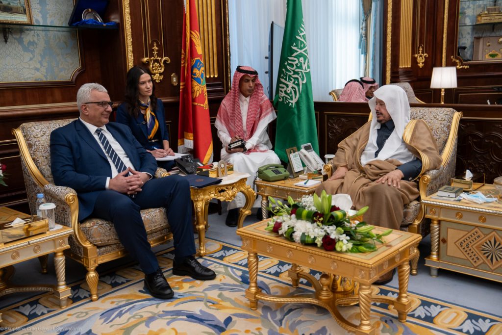 Mandić sa predsjednikom Parlamenta Saudijske Arabije: Naš cilj je ulazak u EU, ali želimo saradnju i sa zemljama iz drugih djelova svijeta