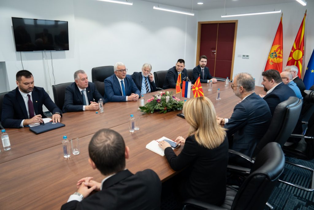 Mandić u Skoplju, sastao se sa Stoilkovićem: Jačati veze između Crne Gore i Sjeverne Makedonije
