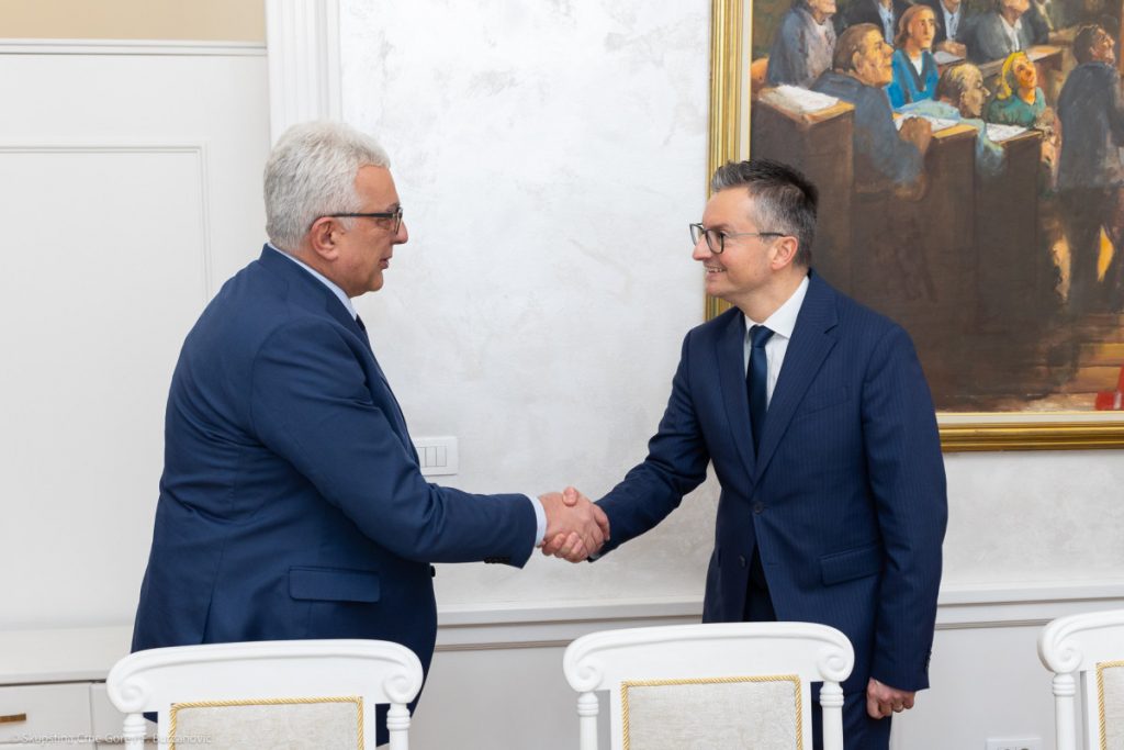 Mandić se sastao sa Šarecom: Moje je da pomognem da Crna Gora uđe u Evropsku uniju, to je najiskrenija želja