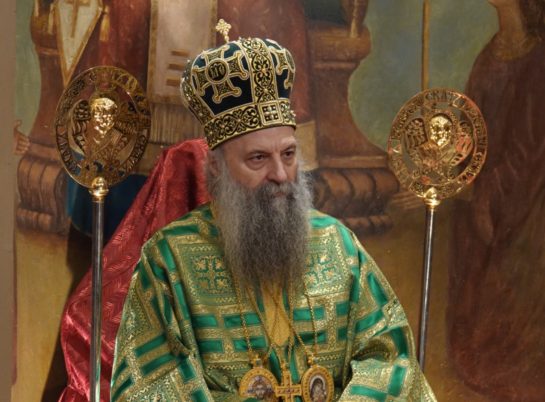 Patrijarh Porfirije: Nije moguće u isto vrijeme služiti Bogu i đavolu