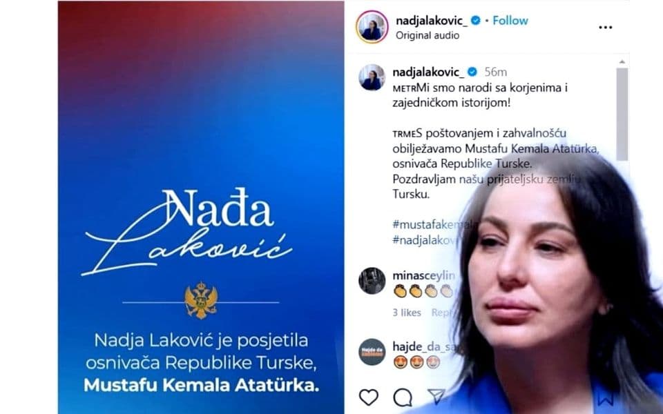 Nađa Laković je upotrijebila metonimiju