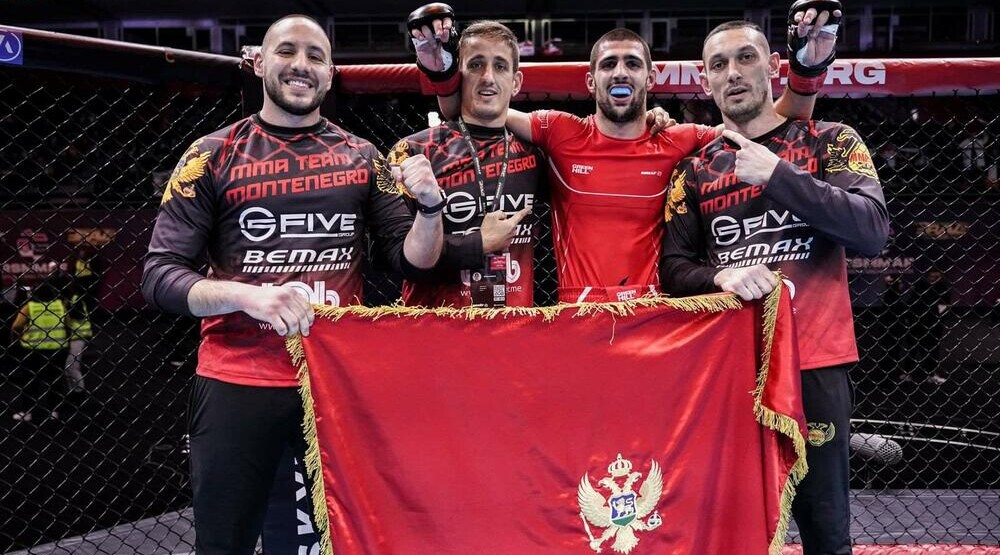 MMA reprezentacija Crne Gore uzela 4 medalje: Božović vicešampion Evrope!