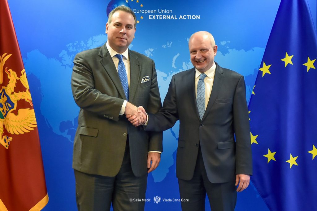 Ivanović i Masikas razgovarali o predstojećim planovima Crne Gore za zatvaranje pregovaračkih poglavlja