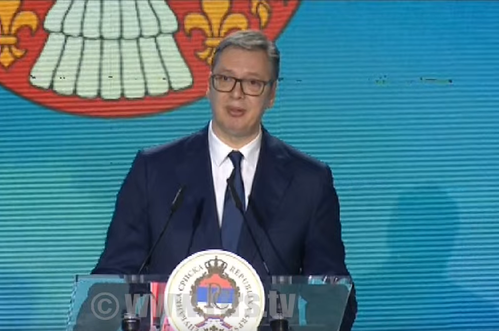 Vučić iz Banja Luke: Imamo isti jezik, kulturu, pismo i zovemo se Srbi i ne damo da nam to neko uzme; Srbija i Srpska će čuvati srpsko ime i prezime