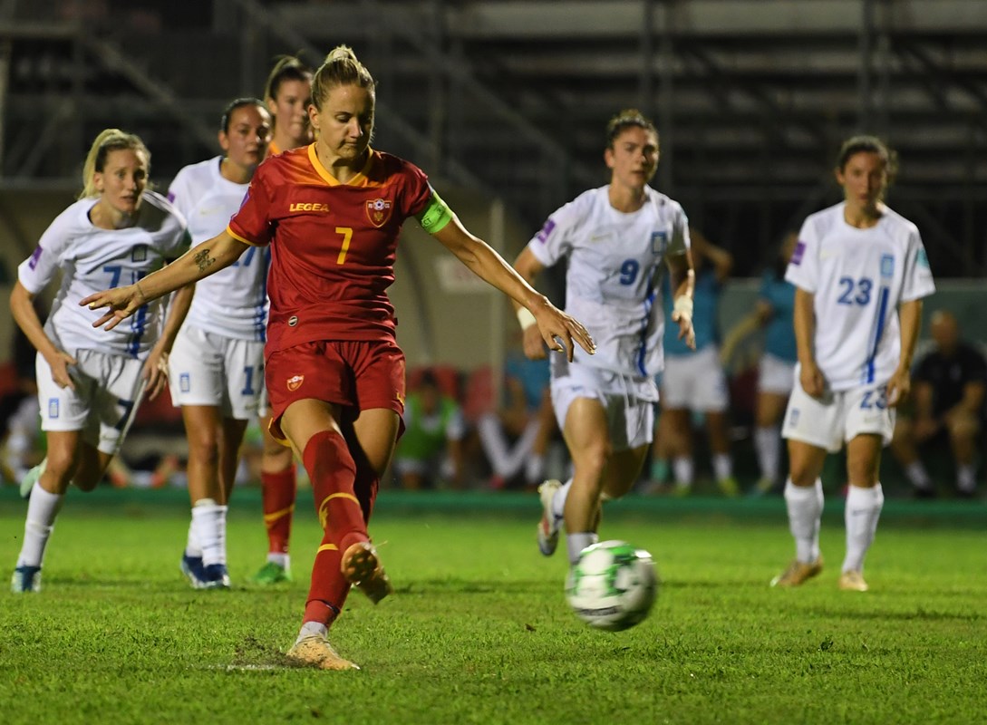 Slađana Bulatović ženska fudbalska reprezentacija crne gore