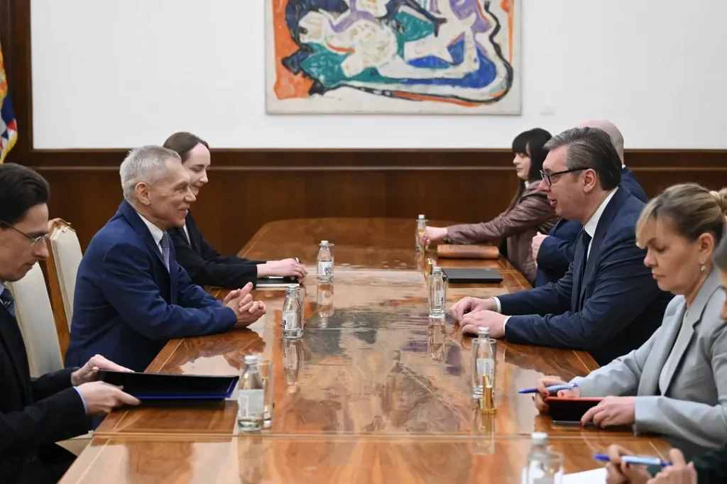 Vučić sa ambasadorom Ruske Federacije razgovarao o urgentnim pitanjima