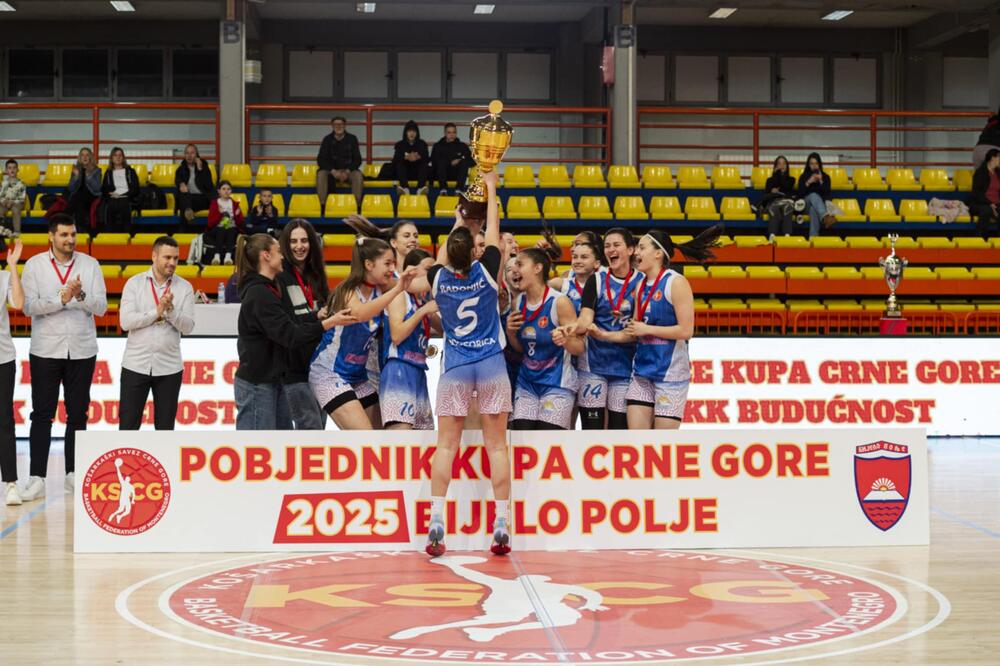 Nastavile niz: Košarkašice Budućnosti 14. put zaredom osvojile Kup