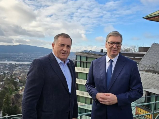 Dodik o Vučiću: Pred svijetom je pokazao da Srbija ima čvrst stav i lidere koji je brane!