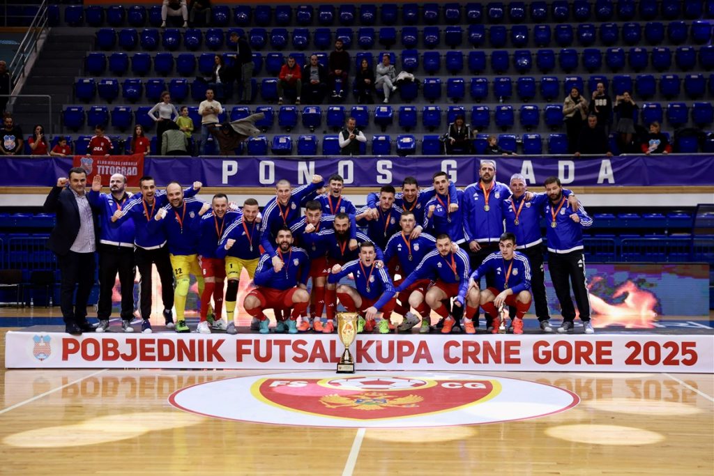 Futsal: Titogradu trofej Kupa
