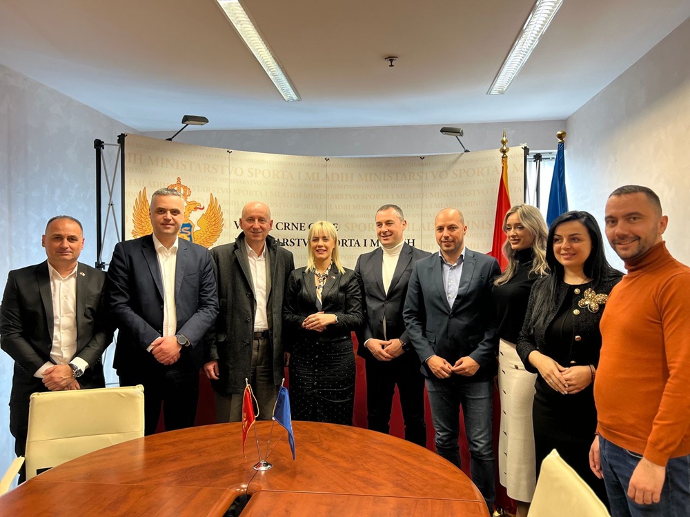 Glavni grad Podgorica i Ministarstvo sporta i mladih intenziviraju saradnju na razvoju sportske infrastrukture i organizaciji međunarodnih takmičenja