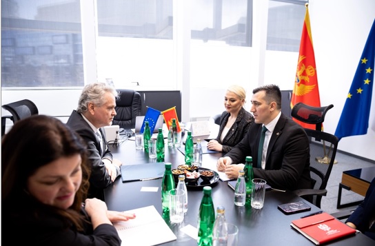 Suljević sa Satlerom: Zahvalnost za podršku Delegacije Evropske unije u Crnoj Gori