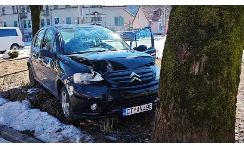 Cetinje: Udes na Bulevaru, bez povrijeđenih