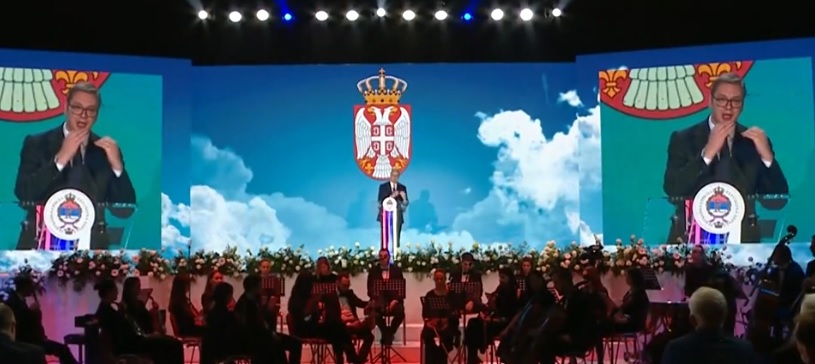 Vučić: Sretenjska Srbija uspjela da izdrži sve pritiske, to mora da bude i buduća Srbija, slobodna, suverena i nezavisna