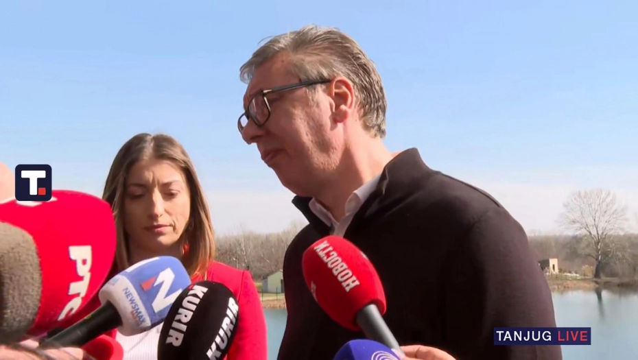 Vučić obilazi završne radove na gradskom kupalištu „Šljunkara“ (VIDEO)
