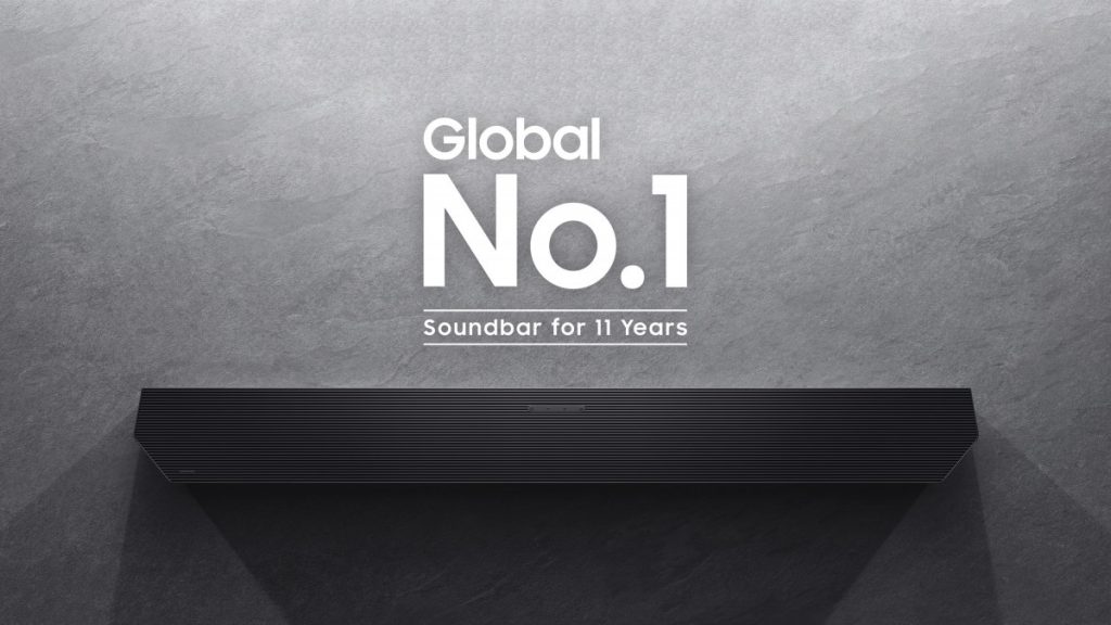 Samsung soundbar zvučnici prvi po prodaji u svijetu 11. godinu zaredom